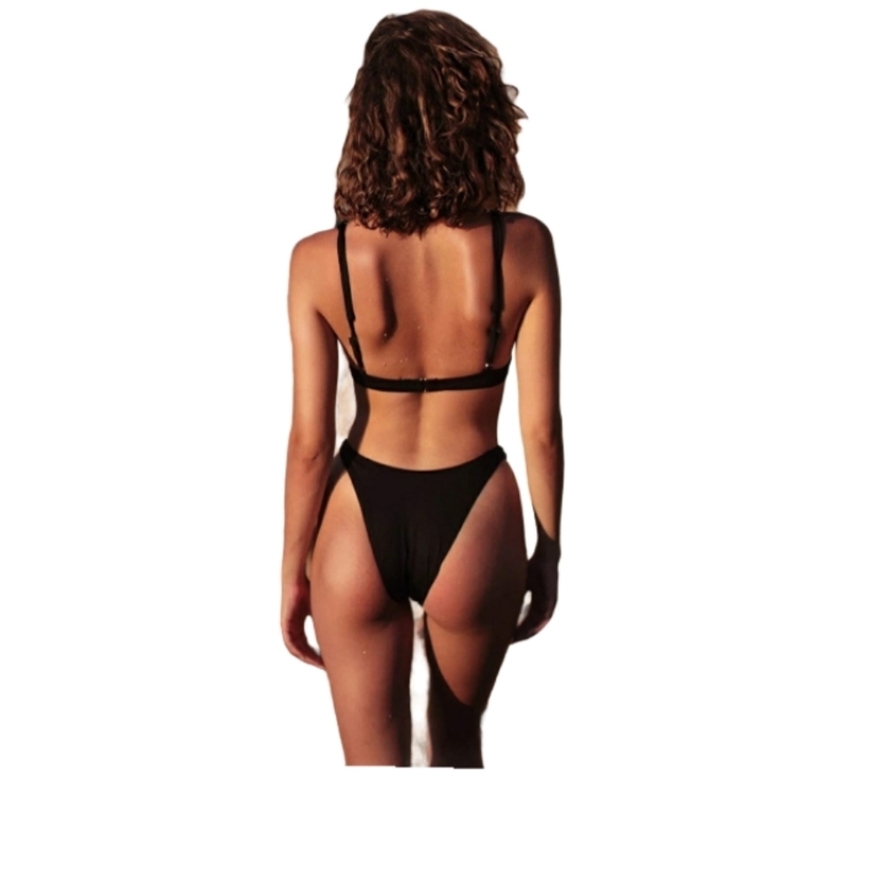 BIKINI SET BLACK SIZE SMALL